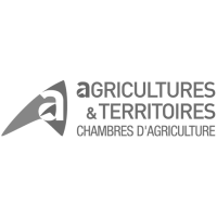 carré LogoAgriculture noir et blanc